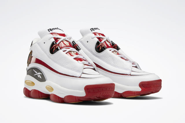 Bleacher Report on X: .@alleniverson is an icon on and off the court. The  Answer has collabed with B/R to celebrate the 25th anniversary of his  arrival in the NBA. Shop the