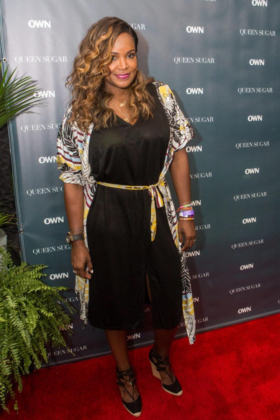 Tameka Foster Raymond attends a cocktail reception for “Queen Sugar” at Liberty Kitchen on July 2, 2016 in New Orleans, Louisiana. (Photo by Josh Brasted/Getty Images for OWN: Oprah Winfrey Network)