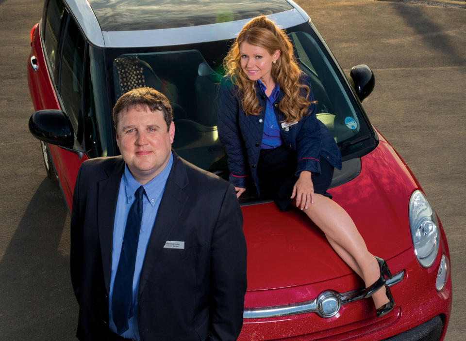 Sian Gibson and Peter Kay (Credit: BBC)