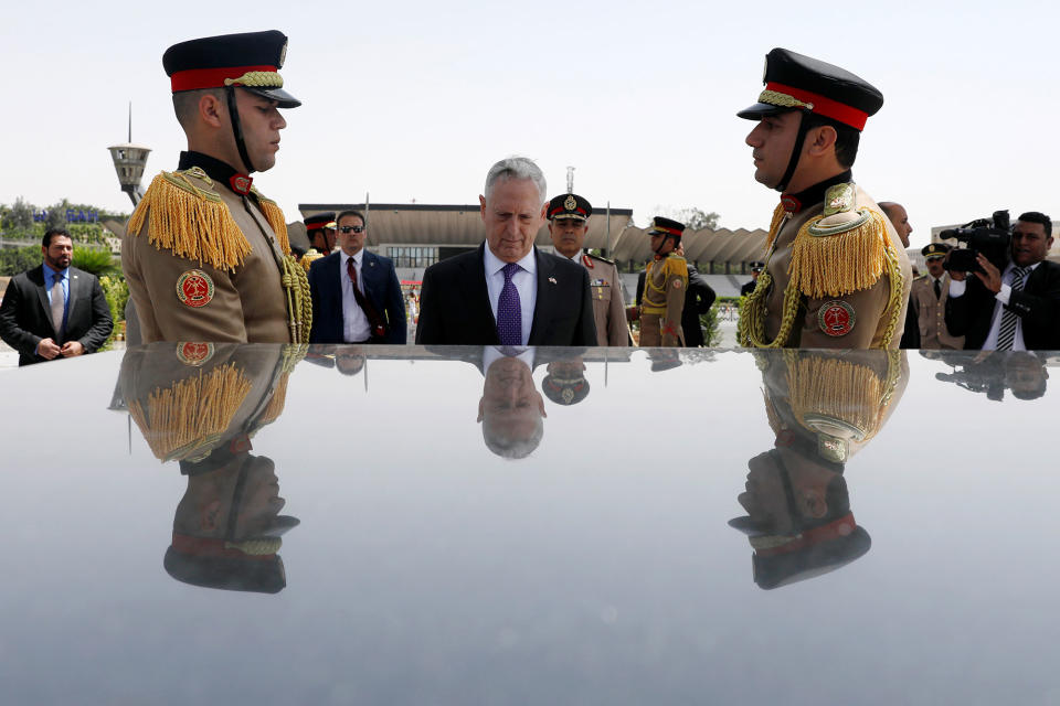 Mattis in Egypt