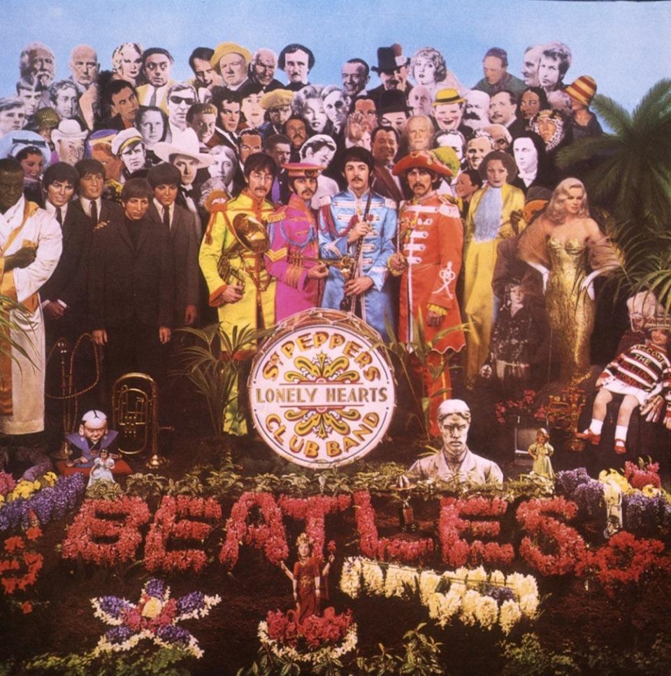 The rock album “Sgt. Pepper’s Lonely Hearts Club Band” by The Beatles.