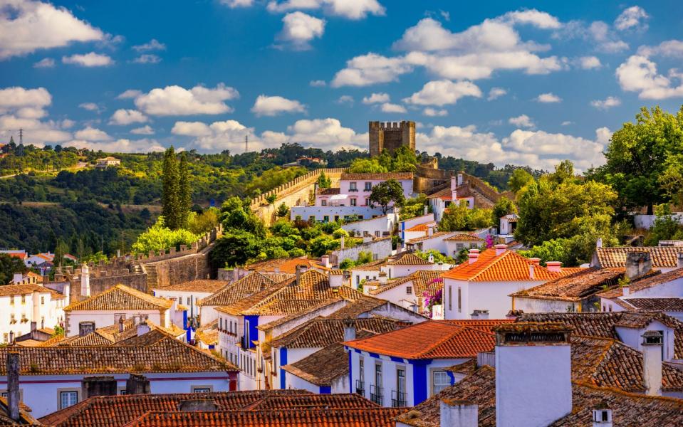 Colourful, pretty Óbidos - Getty