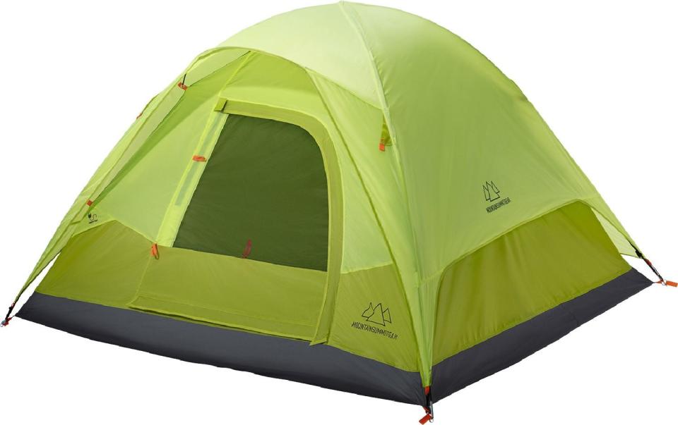 Three-person camping tent for car camping