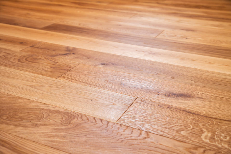 how to deep clean hardwood floors with an oil-based finish