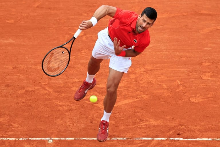 Le Serbe Novak Djokovic n'a pas eu à forcer son talent pour écarter le Russe Roman Safiullin mardi au Masters 1000 de Monte-Carlo (Valery HACHE)
