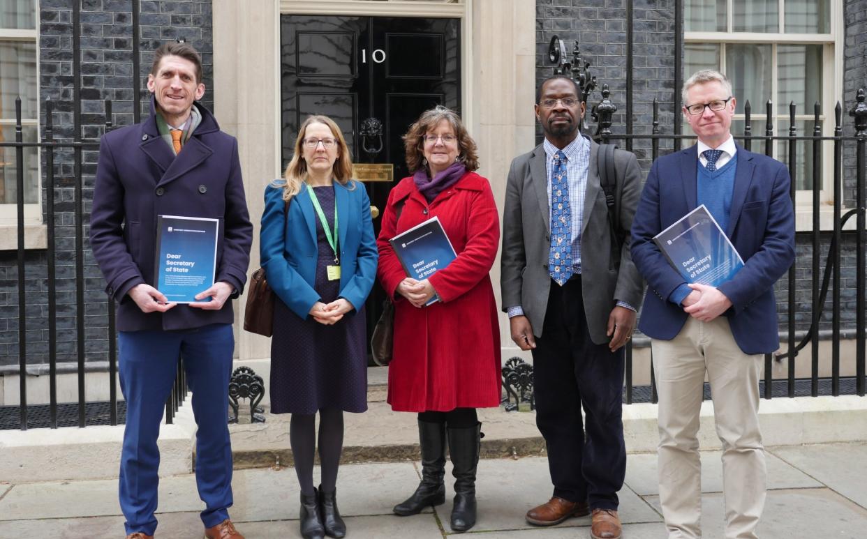 The minister of Trinity Church in York, Rev Dr Matthew Roberts, right, and other religious leaders met with government officials to discuss the proposed conversion therapy ban