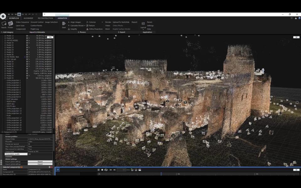 Kilwa Kisiwani - point cloud model