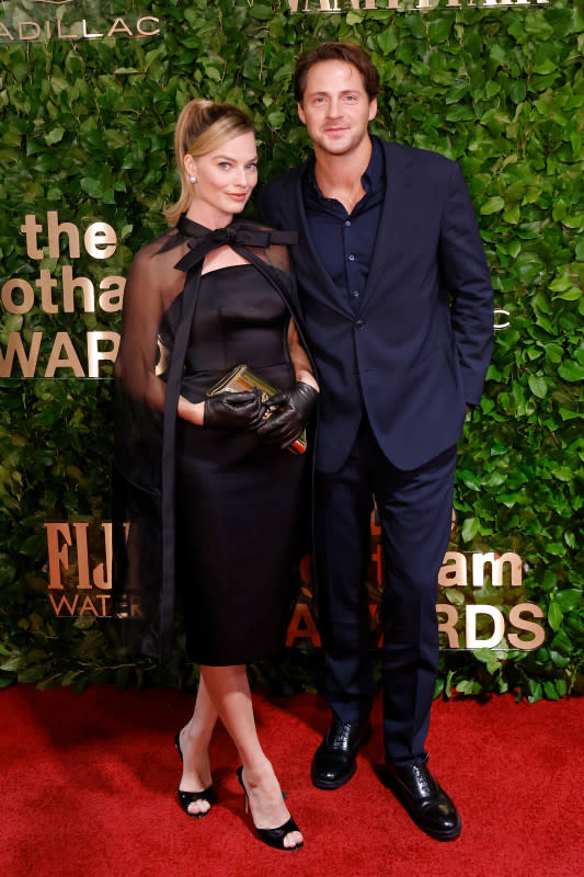 NEW YORK, NEW YORK - NOVEMBER 27: Margot Robbie and Tom Ackerley attend the 2023 Gotham Awards at Cipriani Wall Street on November 27, 2023, in New York City.<p>Taylor Hill/Getty Images</p>