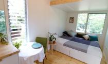 <p>Pese a su pequeño tamaño, el interior es espacioso y confortable.<br>Foto: The Tiny House Company </p>