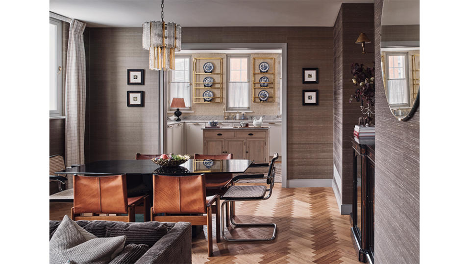 A dining area in the new development, which is located in London’s Victoria neighborhood. - Credit: Studio Rochowski