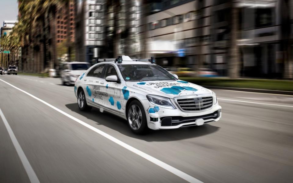 Mercedes' parent company Daimler and automotive supplier Bosch announced back
