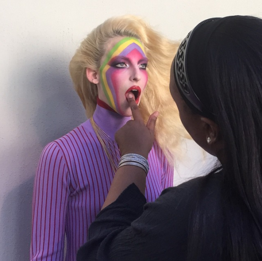 Pat McGrath Created Mesmerizing Eye-Makeup Art for the Louis Vuitton Runway  - Fashionista