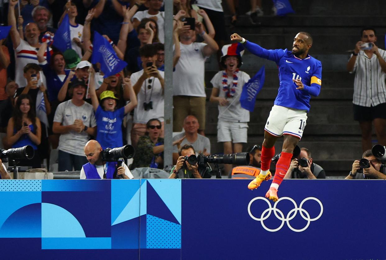 Olympics soccer games today France vs. Spain highlights Paris Games slate