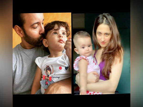 Sanjeeda and Aamir with their daughter (Image source: Instagram)