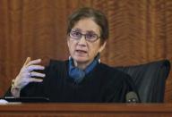 Superior Court Judge E. Susan Garsh presides during the murder trial of former New England Patriots football player Aaron Hernandez in Fall River, Massachusetts, March 5, 2015. REUTERS/Steven Senne/Pool