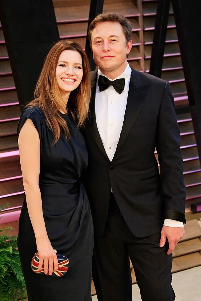 Talulah Riley and Elon Musk