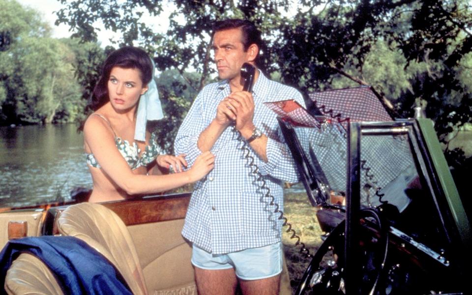 Eunice Gayson and Sean Connery in You Only Live Twice - Rex