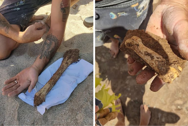 Hallazgo arqueológico en chapadmalal