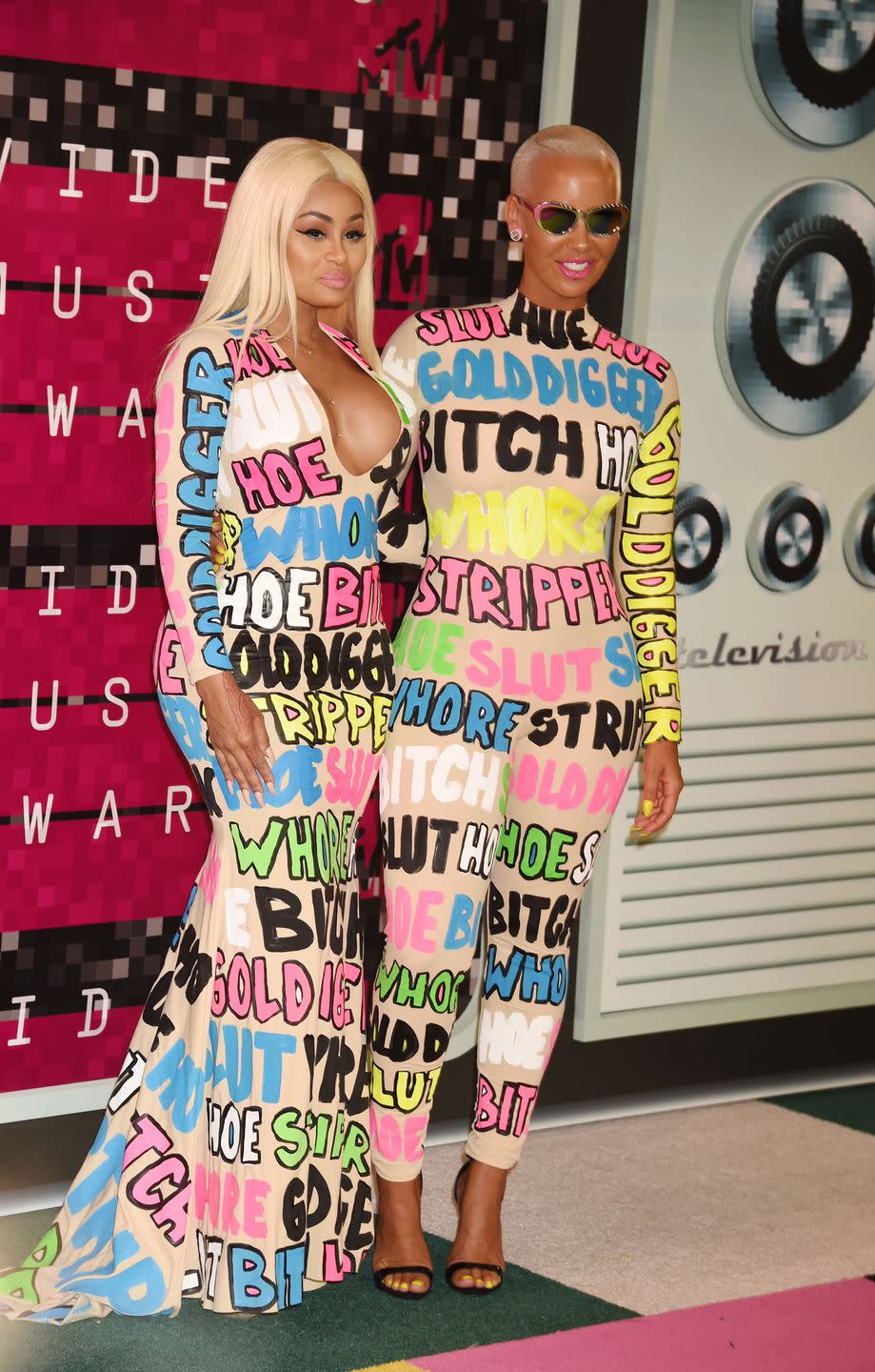 Amber Rose and Blac Chyna's Statement Pieces, 2015