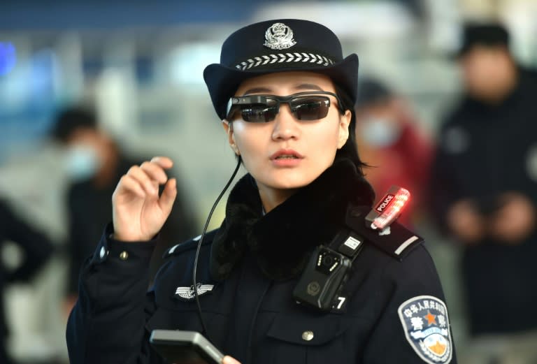 Some Chinese police have been using high-tech sunglasses that use facial recognition technology to spot suspects in crowded areas