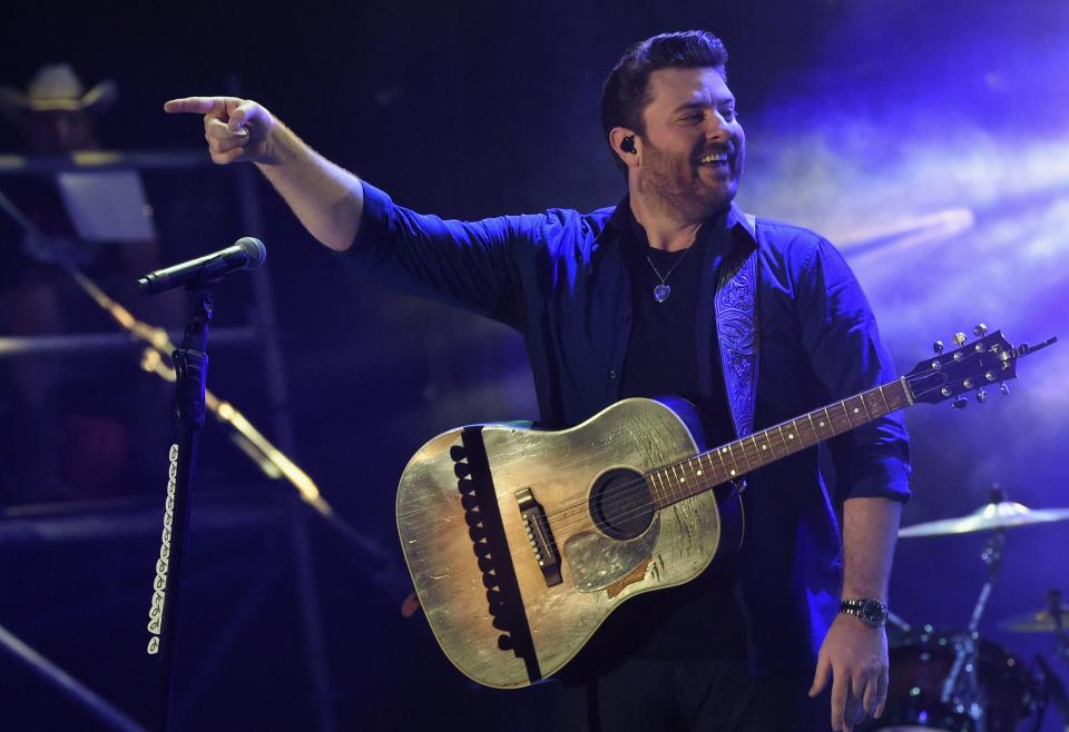 Country singer and "Nashville Star" winner Chris Young performs at KEMBA Live! on Friday.