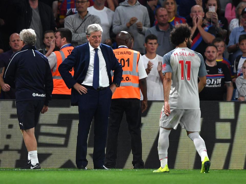 Roy Hodgson fumes against Mohamed Salah penalty decision after defeat by Liverpool