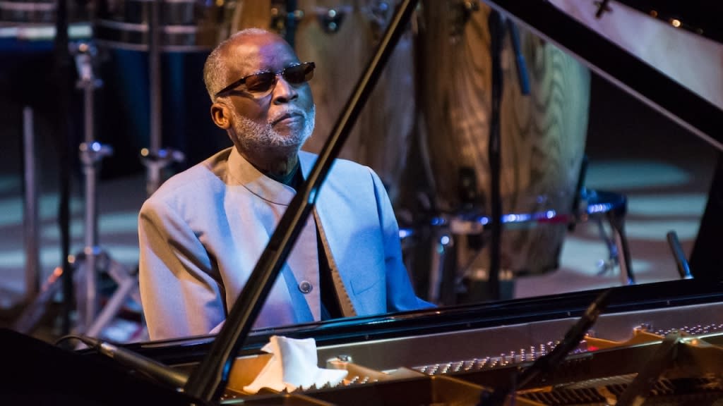 Ahmad Jamal performing live in 2014