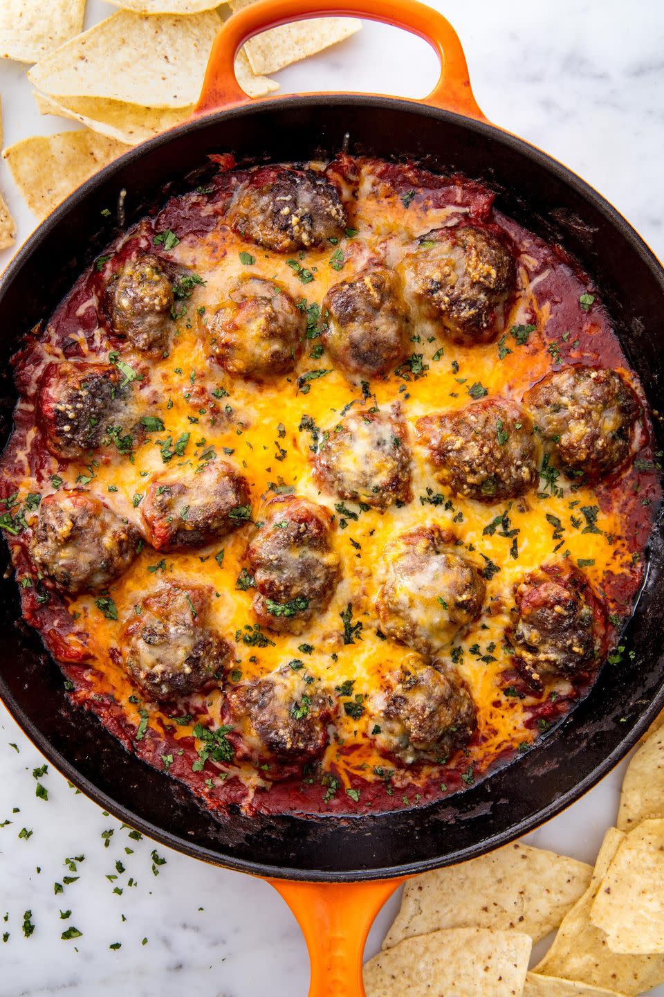 62) Tex-Mex Meatballs