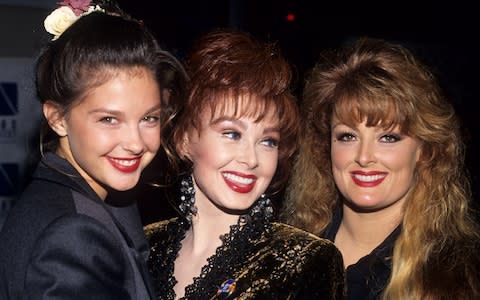 Ashley, Naomi and Wynonna Judd in 1992 - Credit: WireImage