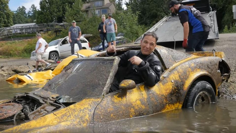 Submerged C3 Corvette