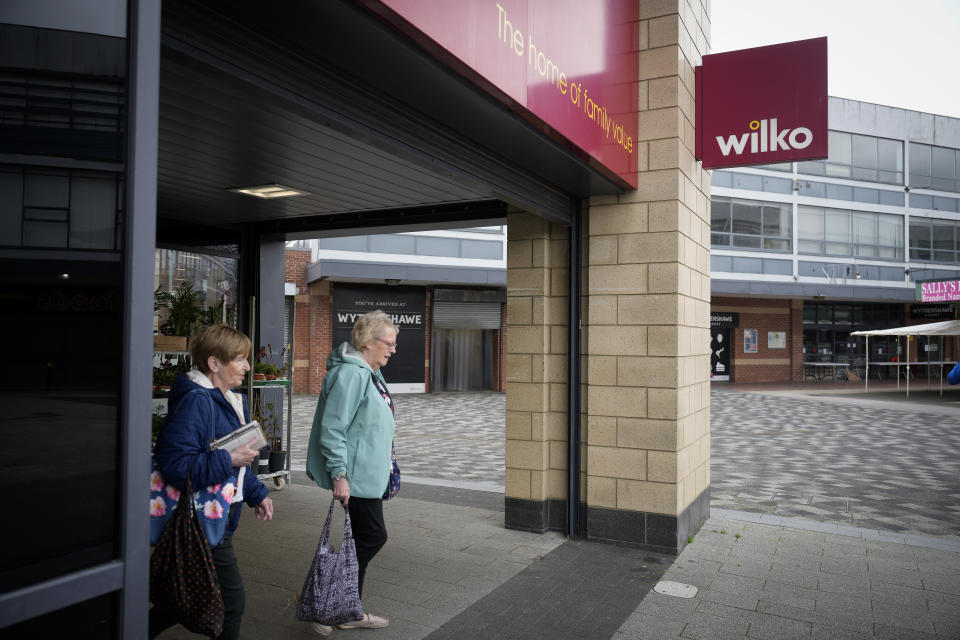 A general view of the Wythenshawe branch of Wilko on August 04, 2023 in Manchester, United Kingdom. The privately-owned company has filed a notice of intention to appoint administrators after it failed to find emergency investment.