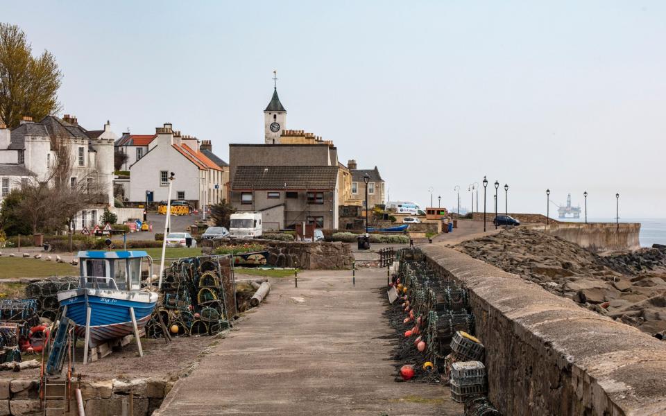 Section of the Fife Coast Path between Kirkcaldy and Buckhaven