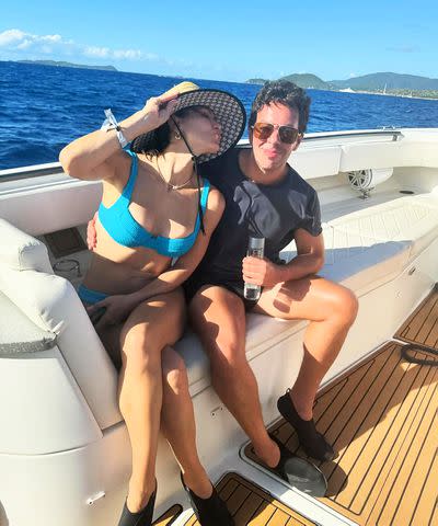 <p>Katharine McPhee Foster/Instagram</p> Katharine McPhee poses with friend Matt Walker on Instagram