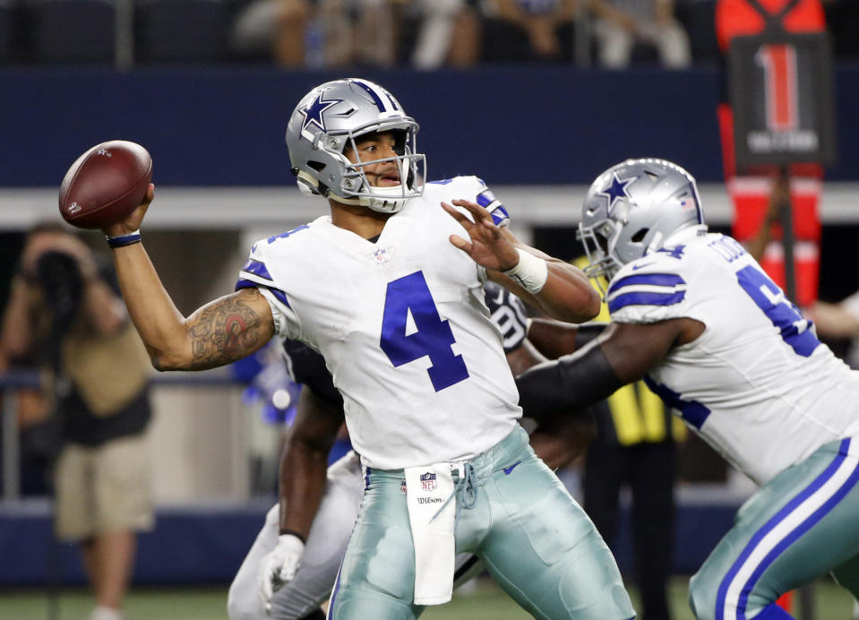 More will be asked of Cowboys quarterback Dak Prescott in his second season (AP)