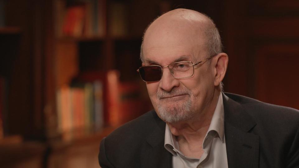 Salman Rushdie / Credit: 60 Minutes