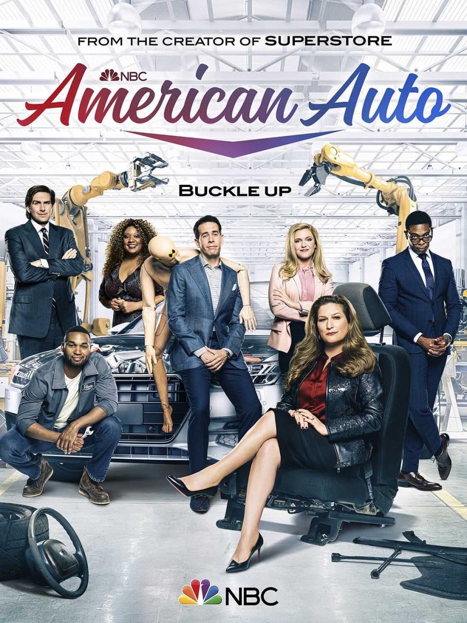 AMERICAN AUTO -- Pictured: "American Auto" Key Art -- (Photo by: NBC)