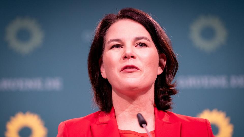 Annalena Baerbock, Bundesvorsitzende von Bündnis 90/Die Grünen und Kanzlerkandidatin der Partei.