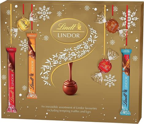 This 50%-off box of assorted Lindt chocolates is a perfect snack for this lull between Christmas and New Year.