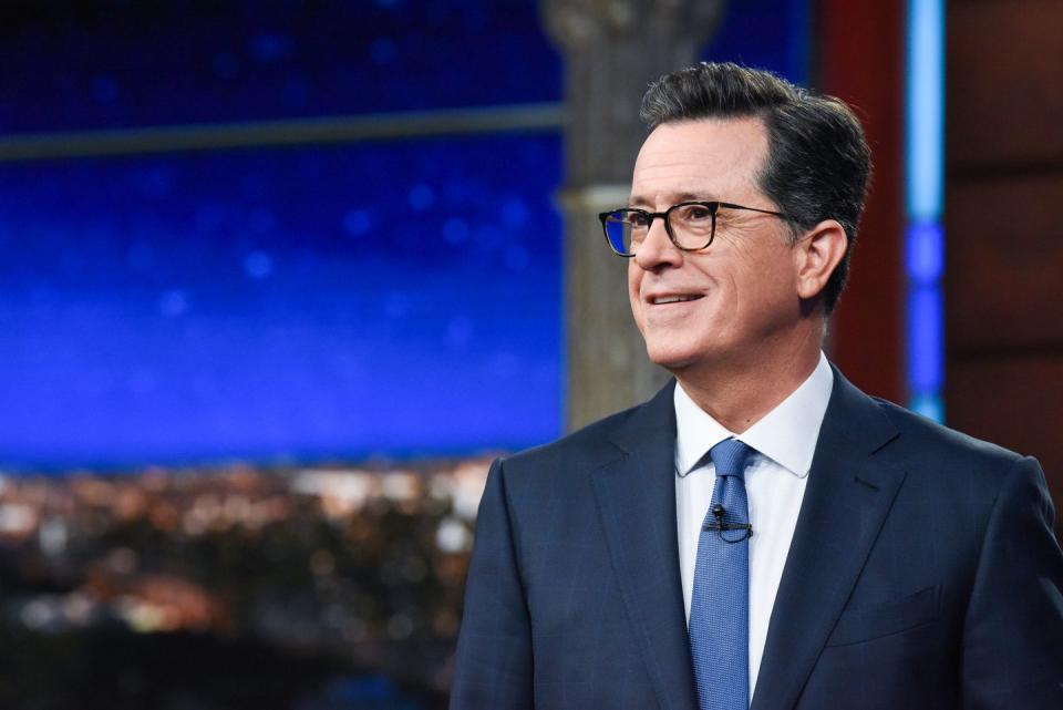 <p>Stephen Colbert is known for making other people laugh, but that doesn’t mean he hasn’t gone through his own mental health struggles, even at a young age. “I had a bit of a nervous breakdown after I got married—kind of panic attacks. My wife would go off to work and she’d come home—because I worked at night— and I’d be walking around the couch,” Colbert revealed in a <a href="https://www.rollingstone.com/tv/tv-features/stephen-colbert-late-show-rolling-stone-interview-716439/" rel="nofollow noopener" target="_blank" data-ylk="slk:2018 interview with Rolling Stone;elm:context_link;itc:0;sec:content-canvas" class="link ">2018 interview with <em>Rolling Stone</em></a>. “And she’s like, ‘How was your day?’ And I’d say, ‘You’re looking at it.’ Just tight circles around the couch.” The 55-year-old talk show host says medication has been a huge help.</p>