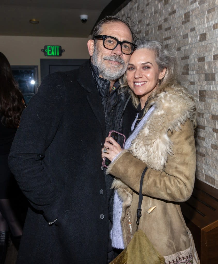 Jeffrey Dean Morgan and Hilarie Burton attend as Ketel One Family Made Vodka celebrates the cast of "My Old Ass" at the Sundance Film Festival at Star Bar on January 20, 2024 in Park City, Utah.