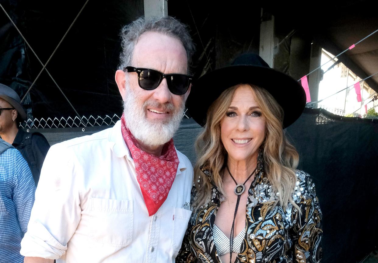 Tom Hanks and Rita Wilson at event 