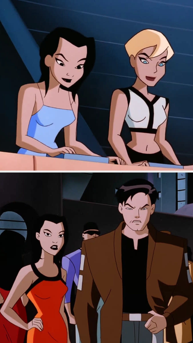 Screenshots from "Batman: Beyond"