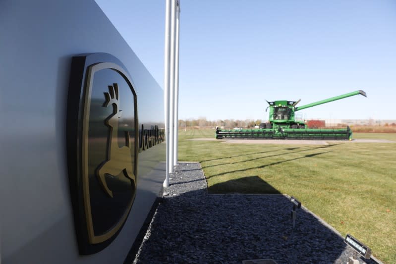 John Deere's Harvester Works facility is seen in East Moline