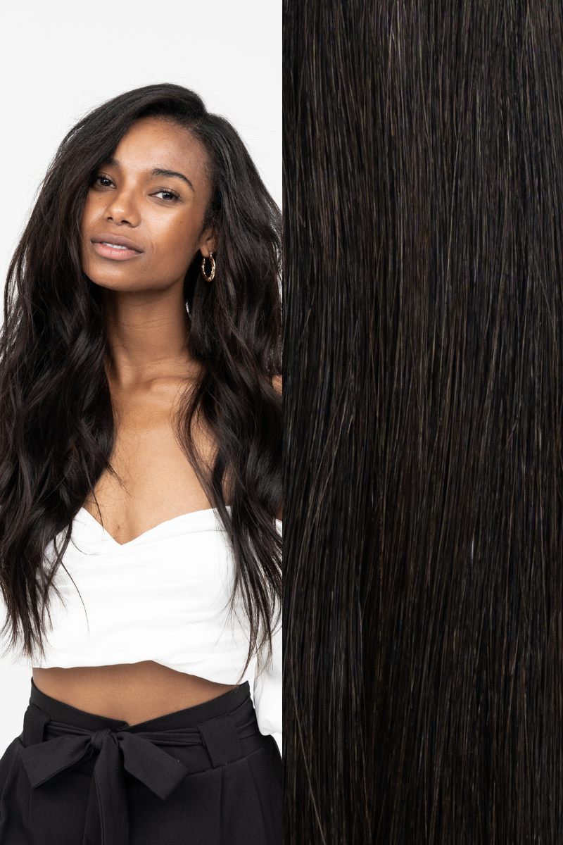 <p><a href="https://lacedhair.com/collections/i-do-clip-ins/products/laced-hair-clip-in-extensions-1b-dark-roast" rel="nofollow noopener" target="_blank" data-ylk="slk:Shop Now;elm:context_link;itc:0;sec:content-canvas" class="link rapid-noclick-resp">Shop Now</a></p><p>#1B (Dark Roast)</p><p>lacedhair.com</p><p>$349.95</p>