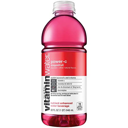 vitaminwater Power-C Dragonfruit 32 Oz Bottle (Pack of 6)