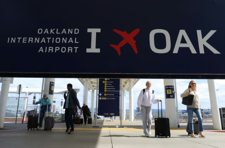 Oakland International Airport has added 'San Francisco' to its name against the wishes of San Francisco International Airport (JUSTIN SULLIVAN)