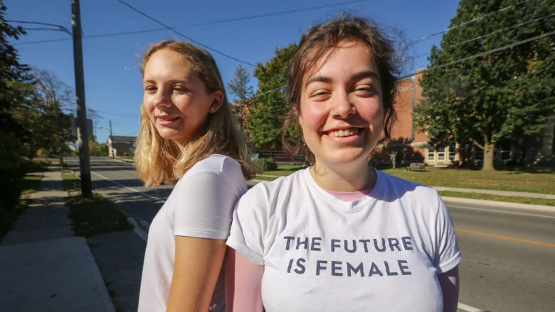 'The Future is Female': T-shirt worn by student sparks discussion at Guelph high school