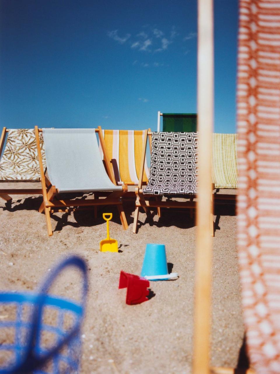 chairs on a beach