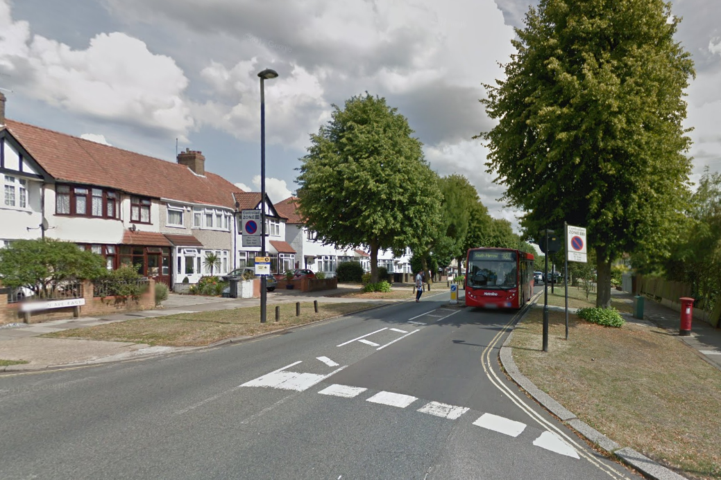 Fatal crash: A 21-year-old man was taken to a north London hospital where he died in the early hours of Monday: Google