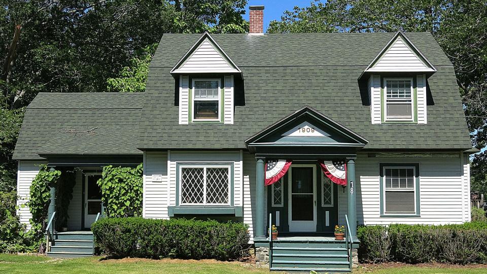 A house in Blue Hill, Maine, USA.